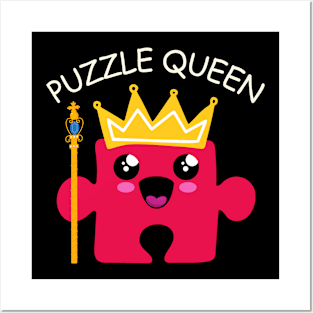 Puzzle Queen Posters and Art